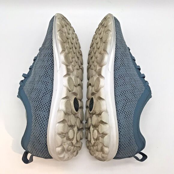 Skechers Go Walk GoGa Mat Slip On Shoes Women's 9 Blue Stretch Low Top Sneakers - Picture 7 of 13